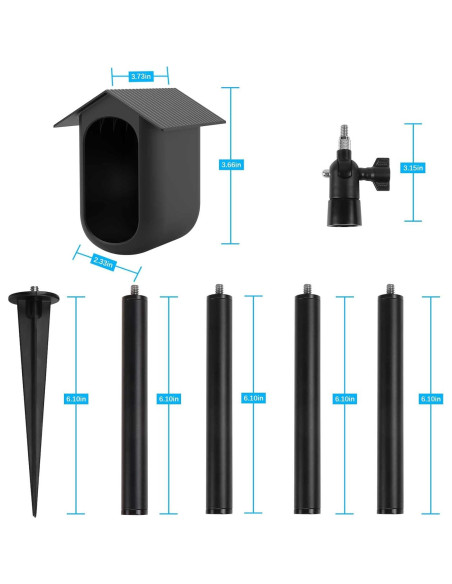 Soporte de Estaca de Tierra VOMENC para Cámara Arlo Essential XL