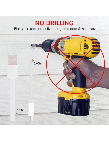 Adaptador de corriente Arlo Original con cable 7.5m para cámara