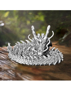 2 Dragones Impresos en 3D WUQIREN 30 cm Articulados 2