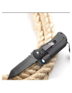 Kit de Supervivencia Multifuncional Genérico con Cuchillo LED