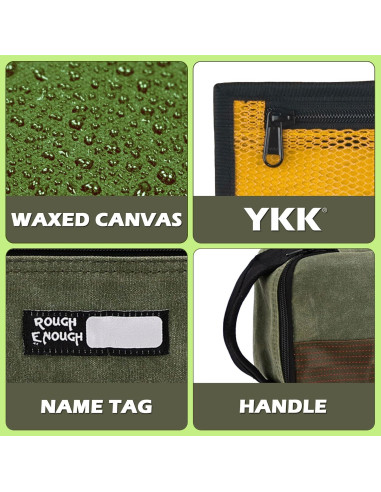 Bolsa de Herramientas Pequeña Rough Enough 30.48 cm Verde