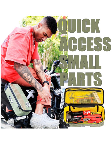 Bolsa de Herramientas Pequeña Rough Enough 30.48 cm Verde