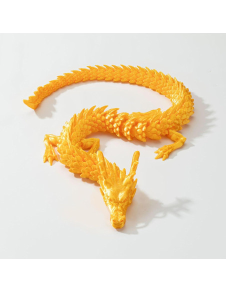2 Dragones Impresos en 3D WUQIREN 30 cm Articulados