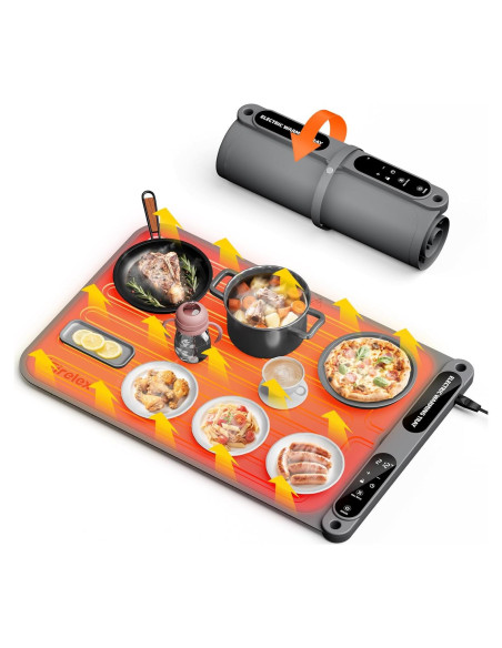 Alfombrilla Calentadora de Comida Firelex 60x38cm 360W 7 Temperaturas