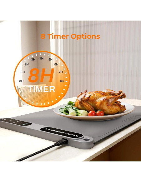 Alfombrilla Calentadora de Comida Firelex 60x38cm 360W 7 Temperaturas