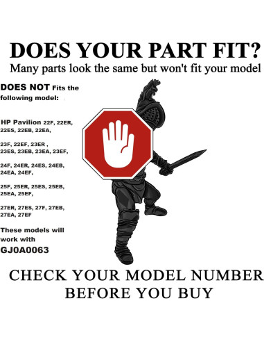 Adaptador VESA Gladiator Joe para Monitores HP Pavilion M Series