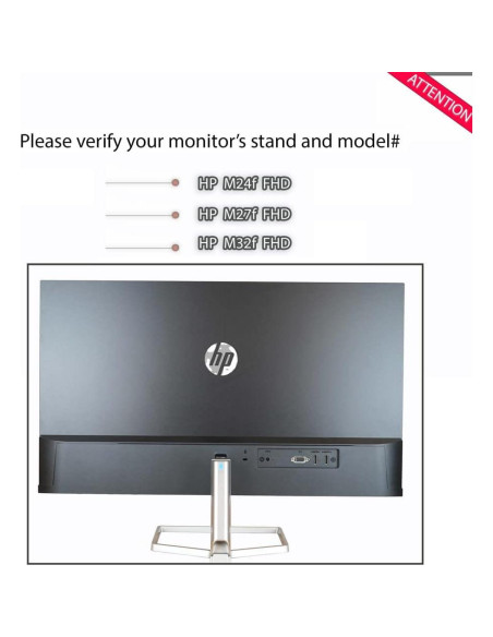 Adaptador VESA Gladiator Joe para Monitores HP Pavilion M Series