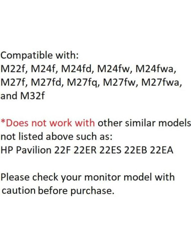 Adaptador VESA Gladiator Joe para Monitores HP Pavilion M Series