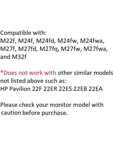 Adaptador VESA Gladiator Joe para Monitores HP Pavilion M Series
