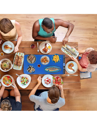 Alfombrilla Calentadora Eléctrica Extra Grande Hzdeying 81x38 cm