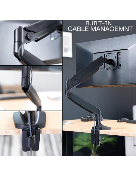 Soporte de Monitor Ultrawide VIVO STAND-V110Q Neumático 13-40" Soporte de Monitor Ultrawide VIVO STAND-V110Q Neumático 13-40"