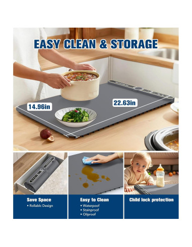 Alfombrilla Calentadora Eléctrica HOMEELVES 330W 9 Niveles