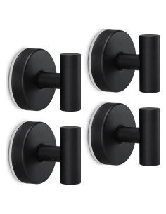 Ganchos de Succión MNGD para Toallas y Abrigos - 4 Piezas