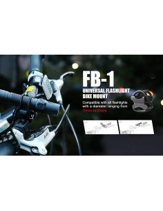 Soporte Universal para Linterna de Bicicleta OLIGHT FB-1 2