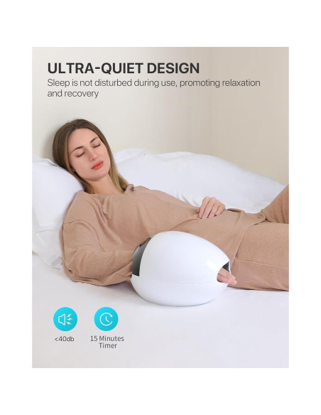 Masajeador de Mano Eléctrico ALLJOY con Calor y Compresión