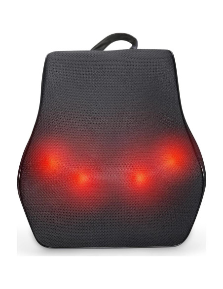 Masajeador de Espalda Eazfy con Calor y 4 Nodos Shiatsu Masajeador de Espalda Eazfy con Calor y 4 Nodos Shiatsu