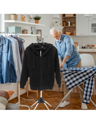 Soporte Plegable para Ropa Cabilock, Ajustable y Ergonómico