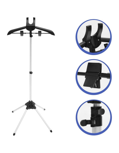 Soporte Plegable para Ropa Cabilock, Ajustable y Ergonómico