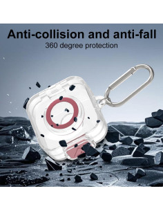 Funda Protectora TPU Rosa para Cargador Oura Ring Gen 4 2