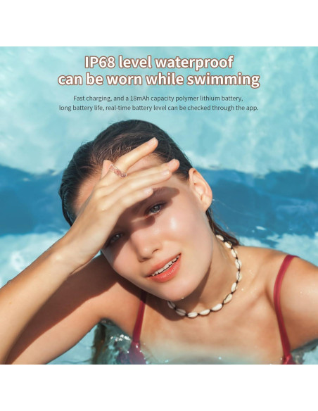 Anillo Inteligente JIANVNUI - Monitoreo de Salud y Fitness