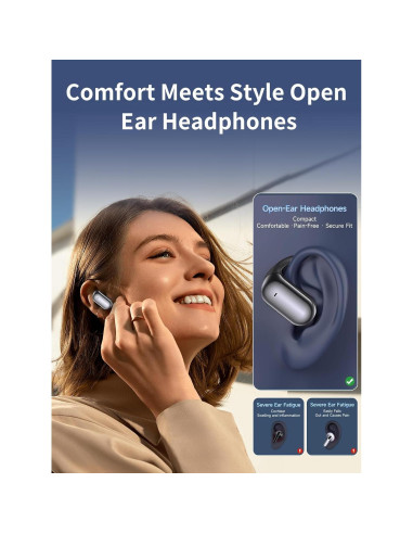 Auriculares Bluetooth YETHKE Q16S Traductor 144 Idiomas