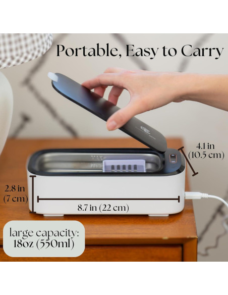 Limpiador Ultrasónico UV-C Ellington A6-PRO 550ml 46KHz