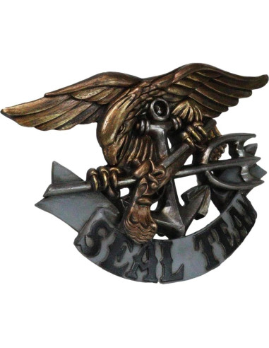 Placa Decorativa Emblema Sellos Marina EE. UU. 25.4x16.5 cm