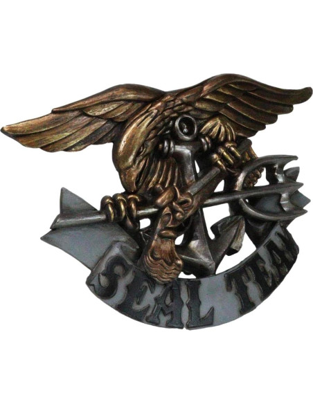 Placa Decorativa Emblema Sellos Marina EE. UU. 25.4x16.5 cm