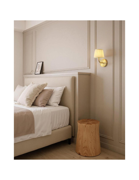 Aplique de Pared Inalámbrico PUSU Dorado 24.4 cm Juego de 2