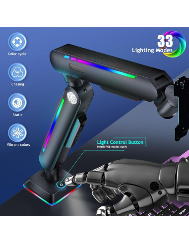 Soporte de Monitor OSASET Ajustable 17-32" RGB VESA 9 kg