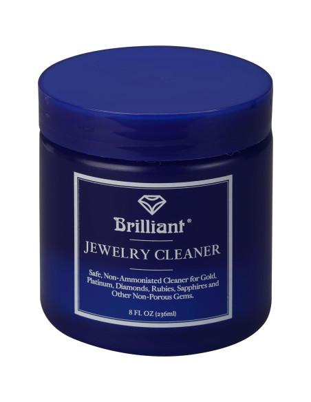 Limpiador de Joyería Brillante 236.6 ml - Sin Amoníaco