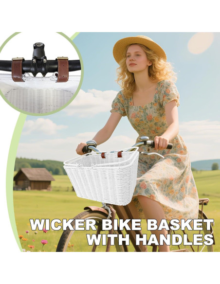 Cesta de Picnic Grande RainFlower con Mango Plegable 35x28x19cm