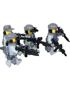 Minifigura LEGO Modern Brick Warfare Navy Seals 4 Piezas 2