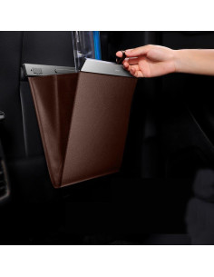 Bolsa de Basura para Auto Sunnymark&Co Marrón - Multiusos 2