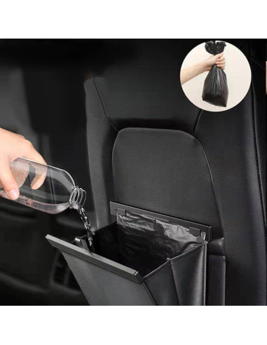 Bolsa de Basura para Auto Sunnymark&Co Marrón - Multiusos