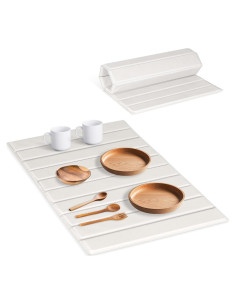 Alfombrilla de Secado Rápido QUEENLINK 61x41cm Diatomita