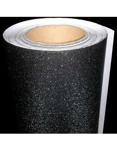 Vinilo Adhesivo LZLRUN Diamante Mate 30.48x152.4cm Negro 2