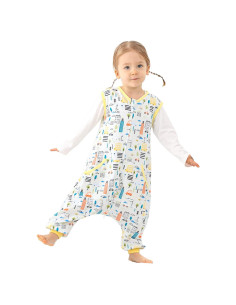 Saco de dormir WONDAY para bebés 12-24 meses con pies