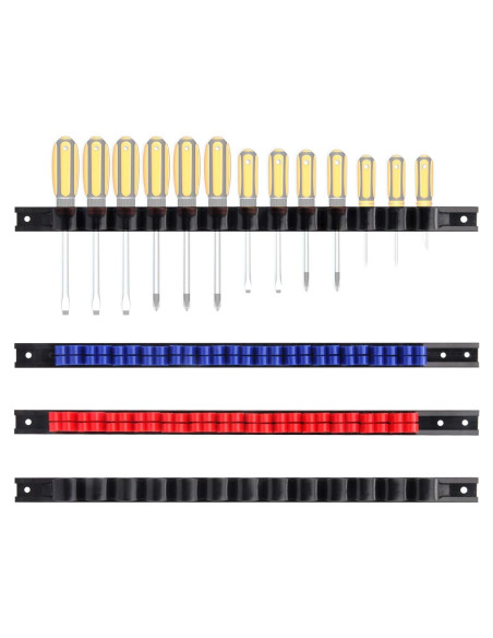 Organizador de Destornilladores y Llaves CASOMAN 4 Pcs Montaje en Pared