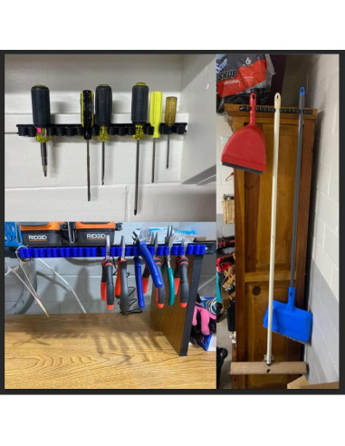 Organizador de Destornilladores y Llaves CASOMAN 4 Pcs Montaje en Pared