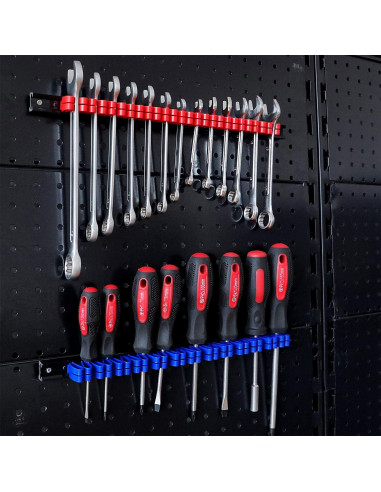 Organizador de Destornilladores y Llaves CASOMAN 4 Pcs Montaje en Pared