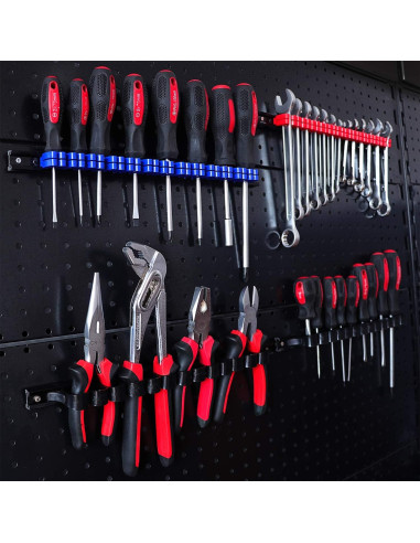 Organizador de Destornilladores y Llaves CASOMAN 4 Pcs Montaje en Pared