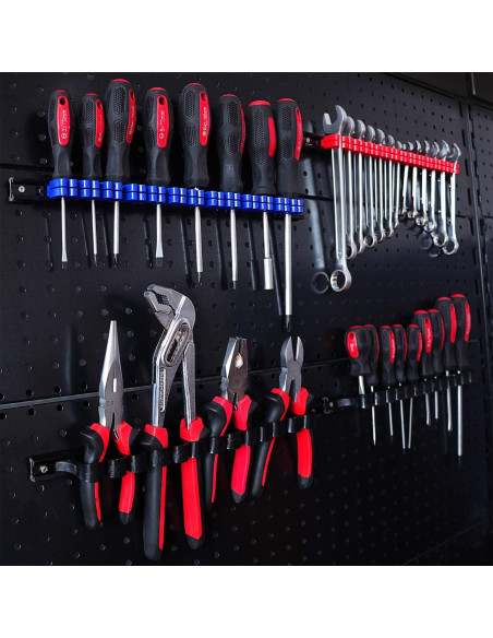 Organizador de Destornilladores y Llaves CASOMAN 4 Pcs Montaje en Pared