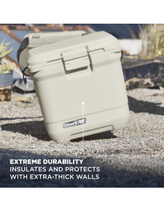 Enfriador Duro Coleman Pro 25qt 23.66L Aislamiento 3 Días 2