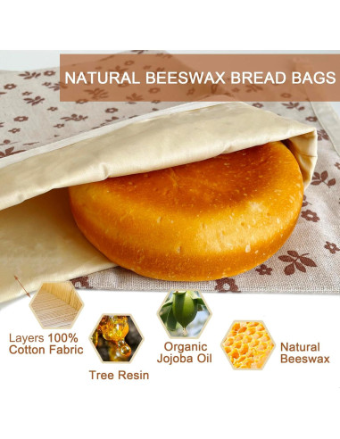 Paquete de 2 Bolsas de Cera de Abeja NEOHANA 31.75x40.64cm