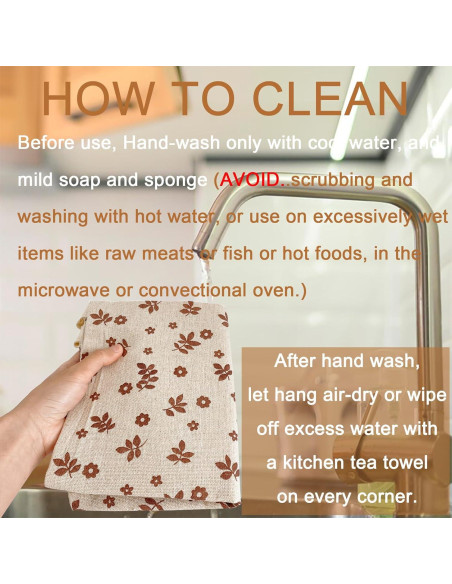 Paquete de 2 Bolsas de Cera de Abeja NEOHANA 31.75x40.64cm