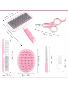 Kit de Aseo para Mascotas Pequeñas Crafterlife - 5 Piezas 2