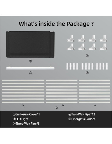 Cubierta para Impresora 3D UniTak3D Bambu Lab A1 82.5x58.5 cm