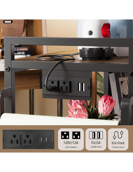 Carro Organizador de Almacenamiento VENNQD para Cricut 84x34cm Carro Organizador de Almacenamiento VENNQD para Cricut 84x34cm