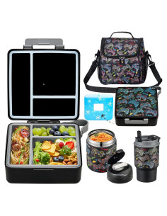 Caja de Almuerzo Bento Howeemo con Termo y Bolsa Aislada